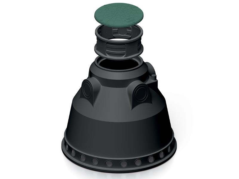 Waterform Sickerschacht Unground R-Drain 500 Liter