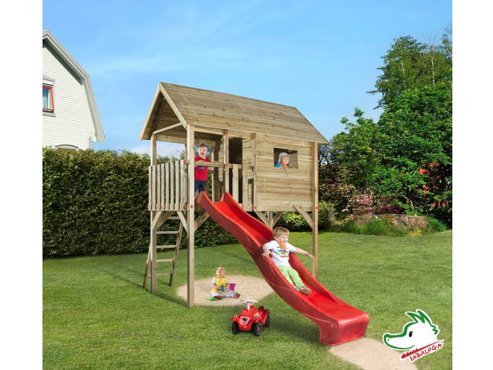 Weka Abenteuerhaus 815 kdi inkl. Wellenrutsche