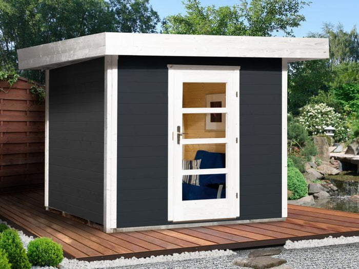 Weka Aktionsgartenhaus 172 anthrazit