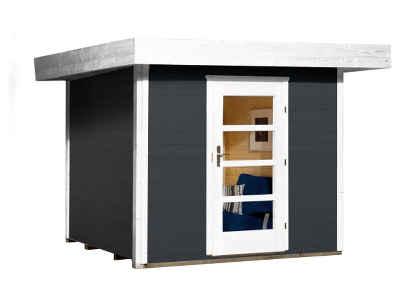 Weka Aktionsgartenhaus 172 anthrazit