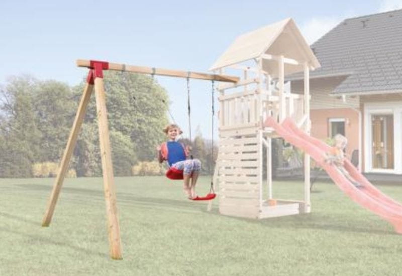 Weka Anbauschaukel mit 2 Schaukeln