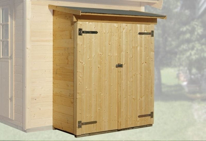 Weka Anbauschrank 19mm 65x128 cm lasiert