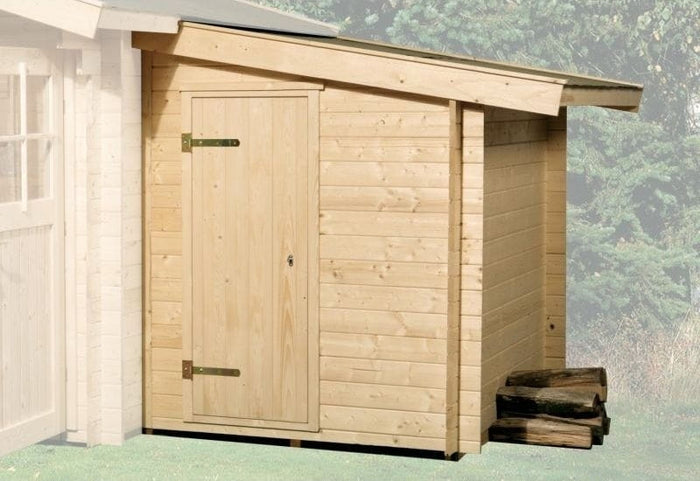 Weka Anbauschuppen 28 mm Gr. 2