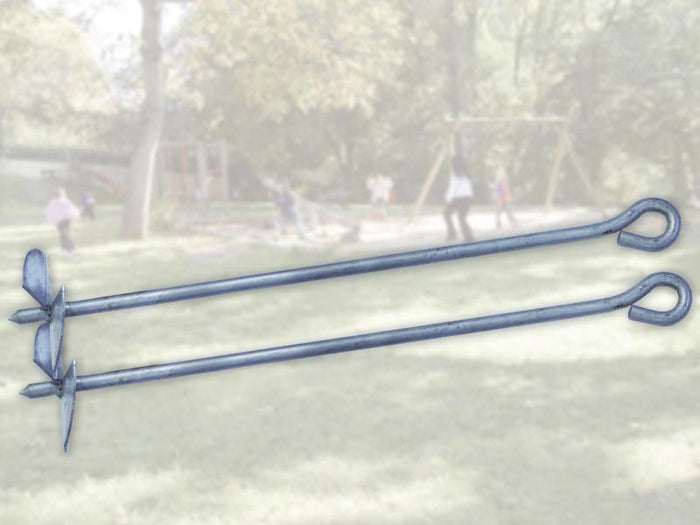 Weka Befestigungsanker Set 1 für Kinderspielgeräte