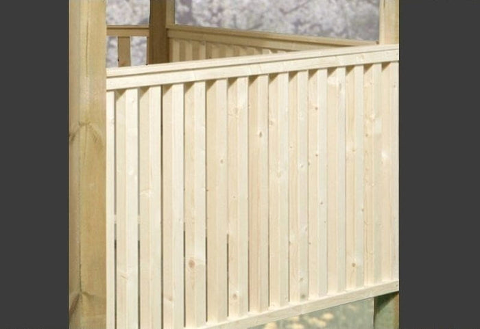 Weka Brüstungsgeländer- Set 6-Eck Laube 656 Gr. 1 und 2
