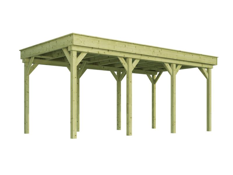 Weka Carport 609 kdi Premium-Carport