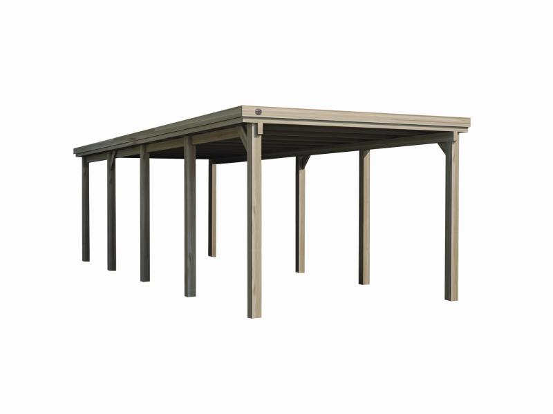 Weka Carport 617 Größe 3 kdi