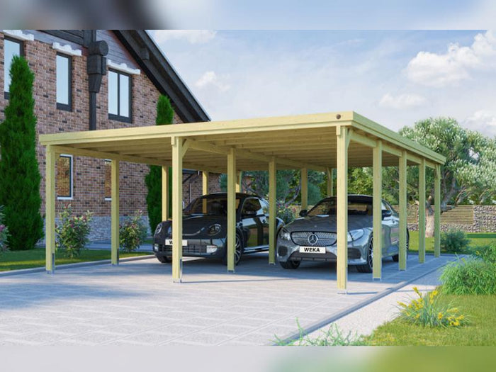 Weka Carport 618 Größe 3 kdi