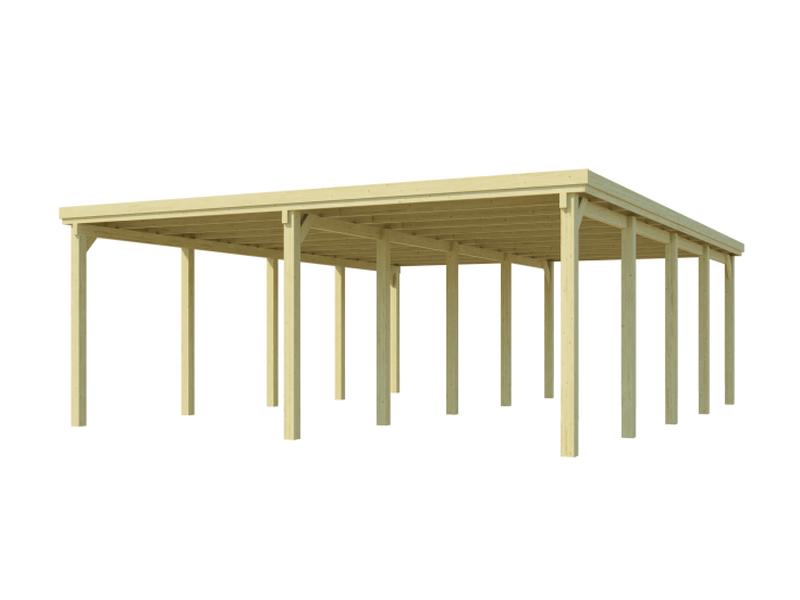 Weka Carport 618 Größe 3 kdi