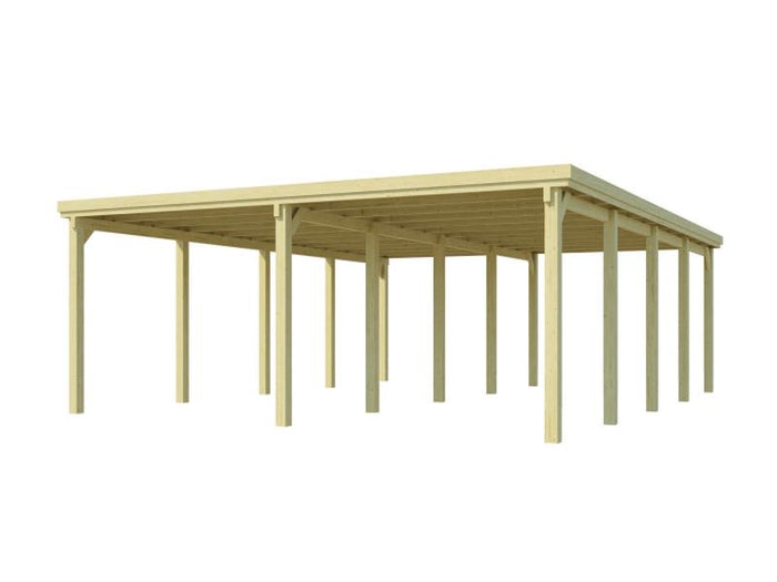 Weka Carport 618 Größe 3 kdi