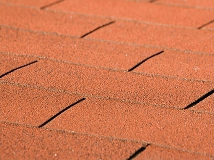 Weka Dachschindeln Rechteck rot 16 Pakete