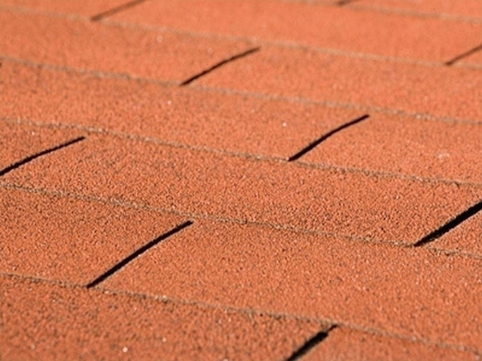 Weka Dachschindeln Rechteck rot 19 Pakete