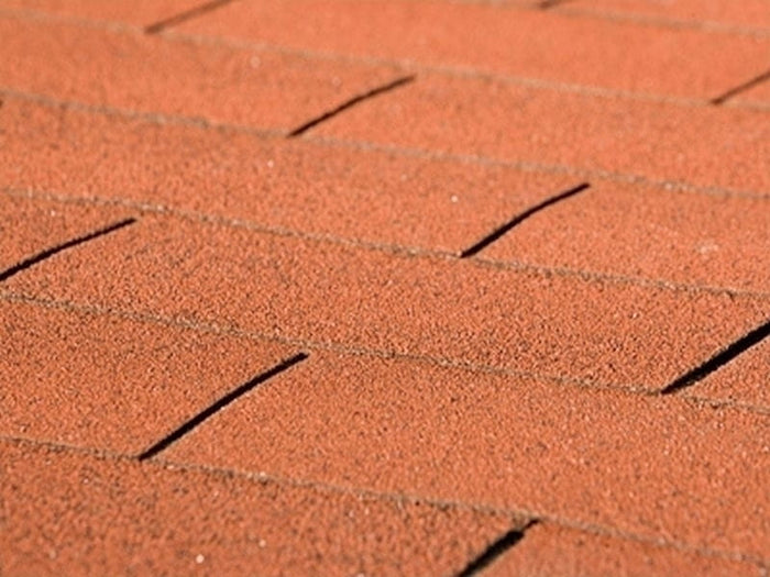 Weka Dachschindeln Rechteck rot 27 Pakete