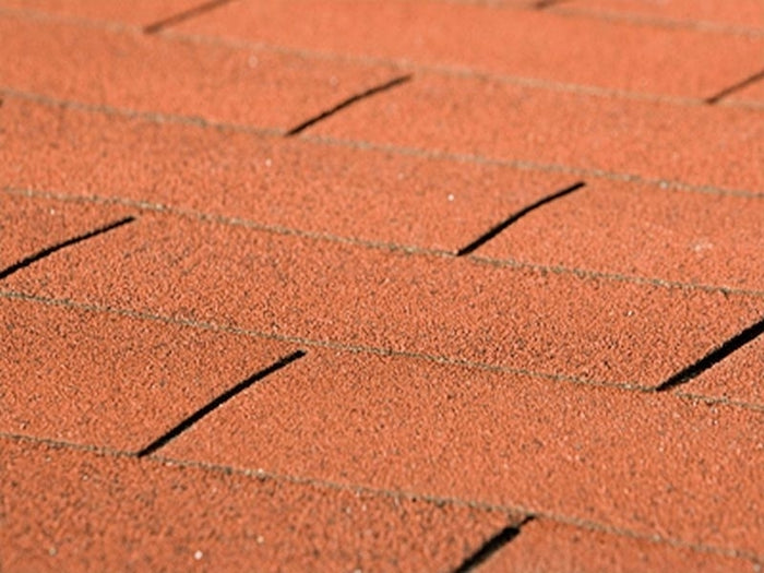 Weka Dachschindeln Rechteck rot 3 Pakete