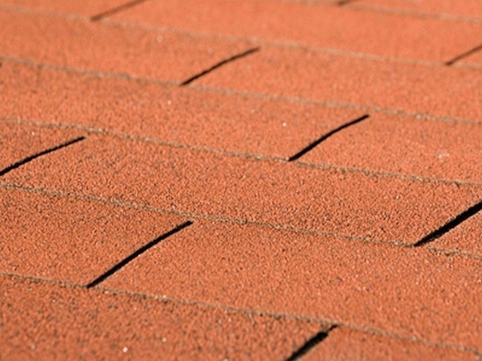 Weka Dachschindeln Rechteck rot 5 Pakete