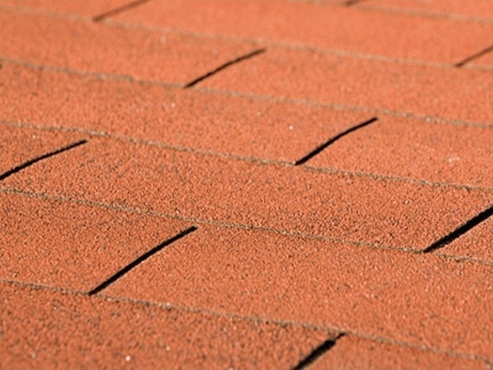 Weka Dachschindeln Rechteck rot 6 Pakete