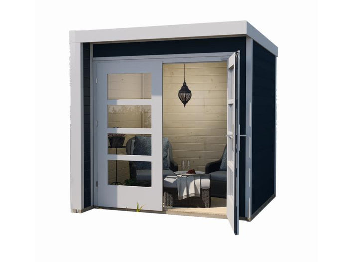 Weka Design-Gartenhaus 262 A anthrazit