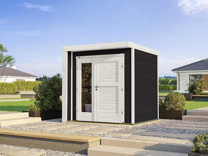 Weka Design-Gartenhaus 262 B anthrazit