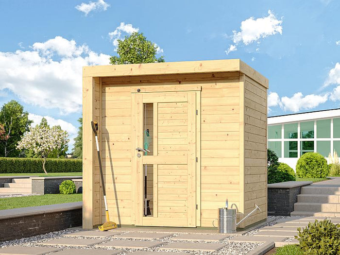 Weka Design-Gartenhaus 262 C natur