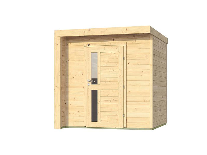 Weka Design-Gartenhaus 262 C natur