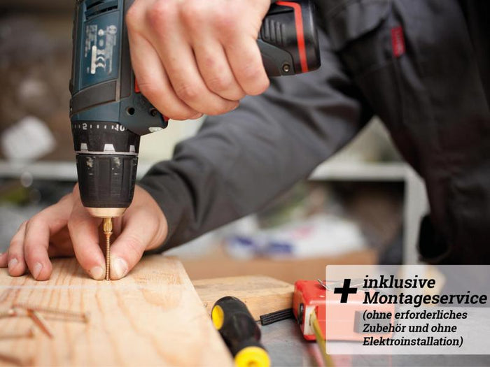 Weka Design-Sauna CUBILIS Gr. 3 Sparset mit 9 kW Ofen digitale Steuerung (OS), inkl. Leuchtenset, Fe