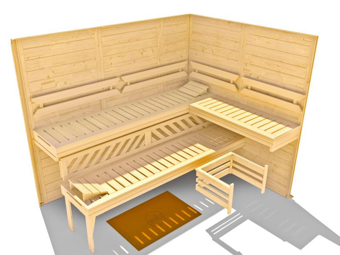 Weka Design-Sauna Kemi 4 GT