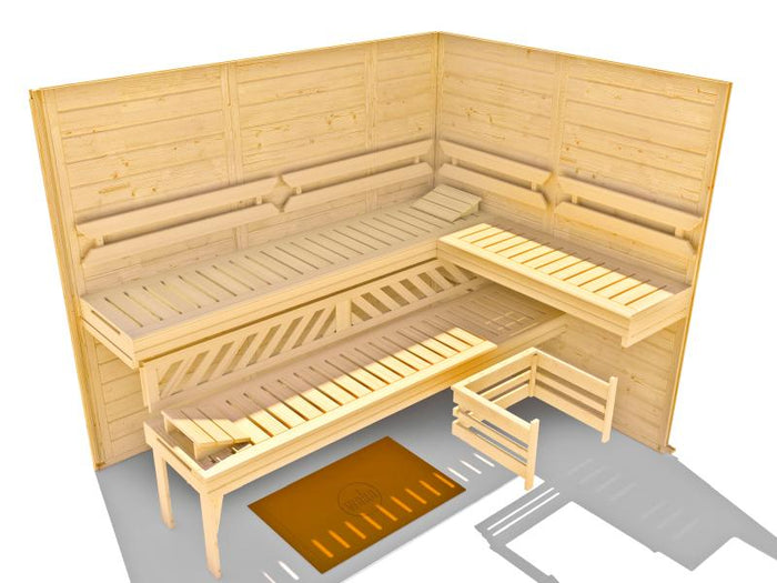 Weka Design-Sauna KEMI 5 GT