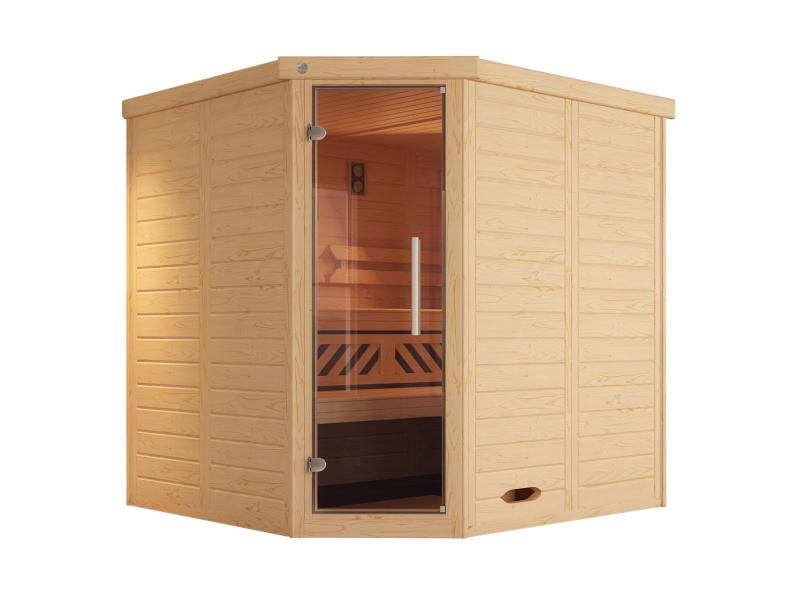 Weka Design-Sauna KEMI Eck 1 GT