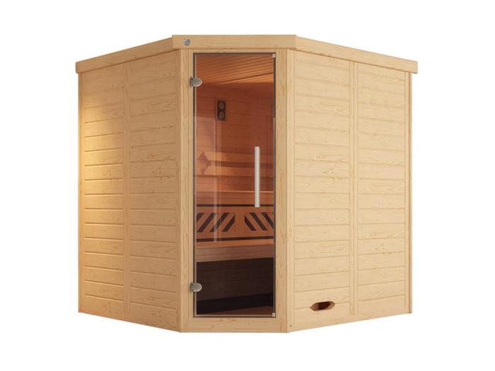Weka Design-Sauna KEMI Eck 1 GT
