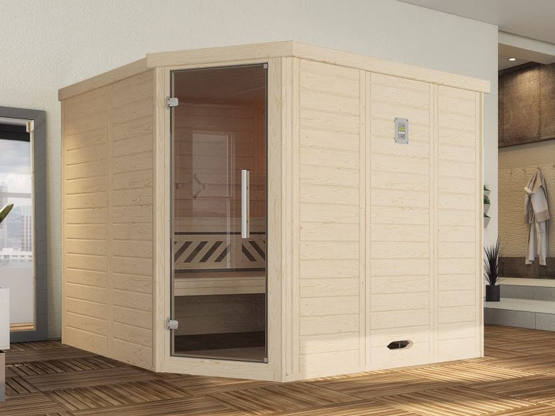 Weka Design-Sauna Kemi Eck 2 GT