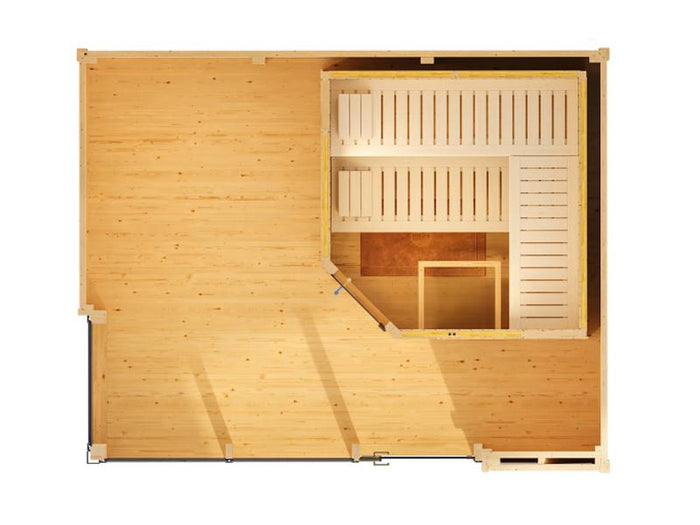 Weka Design-Saunahaus CUBILIS