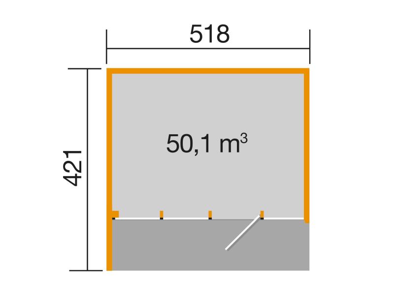 Weka Designhaus Studio Cubilis 4.0, natur