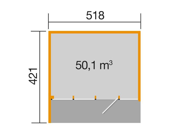 Weka Designhaus Studio Cubilis 4.0, natur