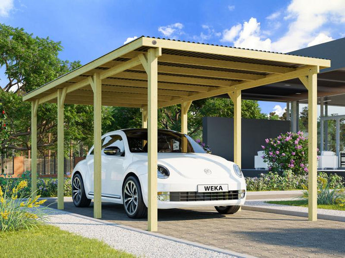 Weka Einzelcarport 606 Gr. 2