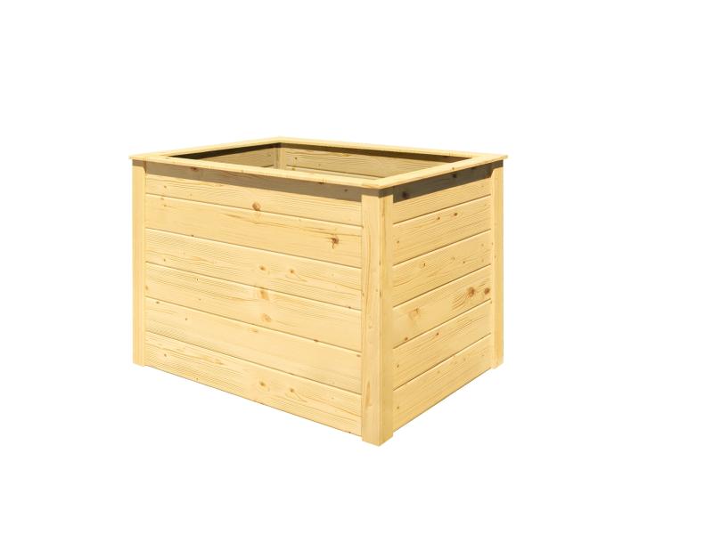 Weka Element-Hochbeet Modular, 21 mm, 98 x 69 cm natur