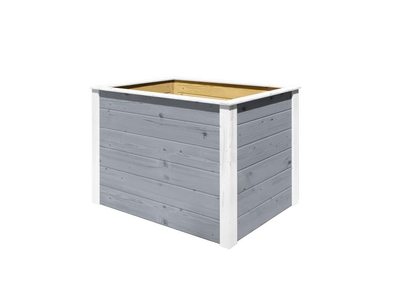 Weka Element-Hochbeet Modular, 21 mm, 98 x 69 cm grau