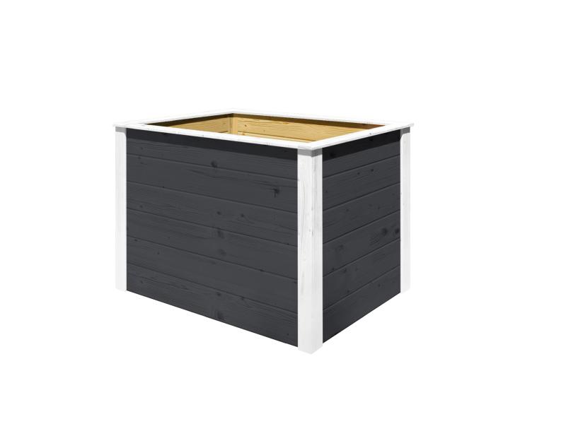 Weka Element-Hochbeet Modular, 21 mm, 98 x 69 cm anthrazit