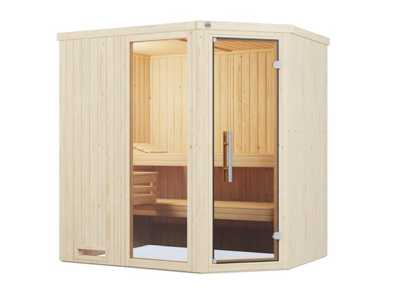 Weka Elementsauna Varberg 1 GTF Trend ohne Ofen