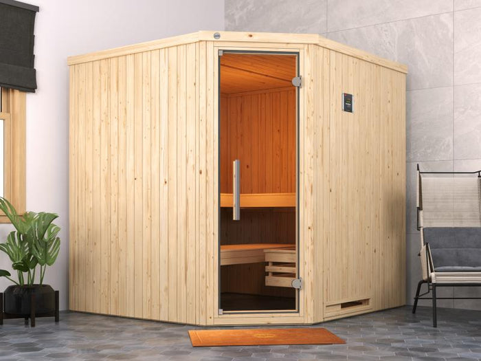 Weka Elementsauna Varberg 3 GT Sparset 7,5 kW Ofen