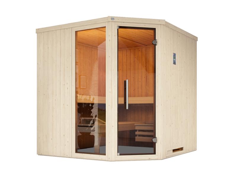 Weka Elementsauna Varberg 3 GTF Trend inkl. 7,5 kW OS-Ofenset
