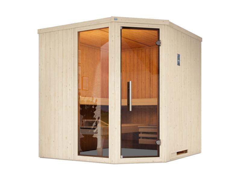 Weka Elementsauna Varberg 3 GTF Trend inkl. 7,5 kW BioS-Ofenset