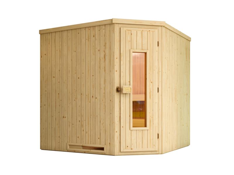 Weka Elementsauna Varberg 3 HT inkl. 7,5 kW BioS-Ofenset