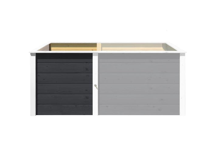 Weka Ergänzungssatz Hochbeet Modular, 21 mm, anthrazit
