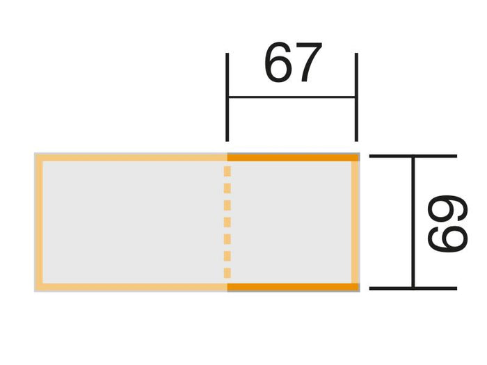 Weka Ergänzungssatz Hochbeet Modular, 21 mm, anthrazit