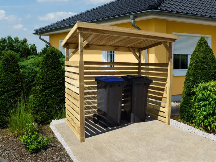 Weka Garten Brennholzlager / Unterstellplatz 663 B Gr. 1, 19 mm, kdi