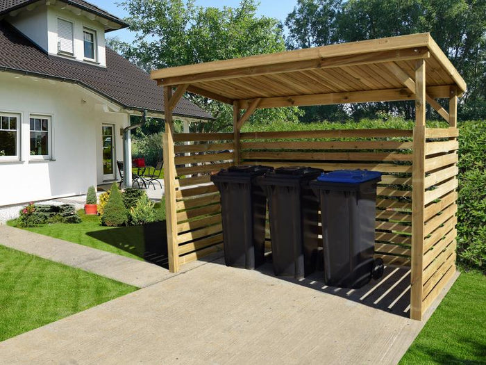 Weka Garten Brennholzlager / Unterstellplatz 663 B Gr. 2, 19 mm, kdi