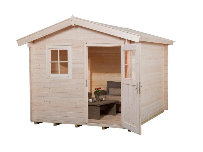 Weka Gartenhaus 106 Gr 1 Vordach 20 cm 28 mm