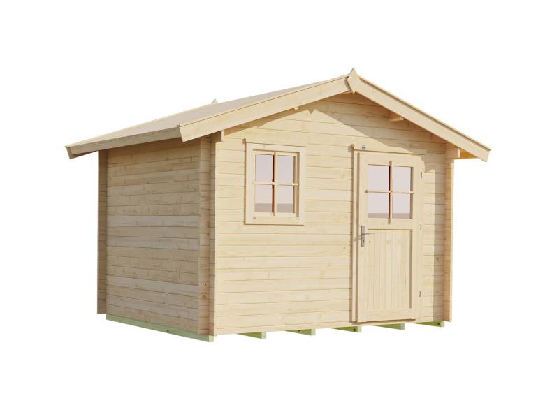 Weka Gartenhaus 107 Gr 2 Vordach 20 cm 28 mm