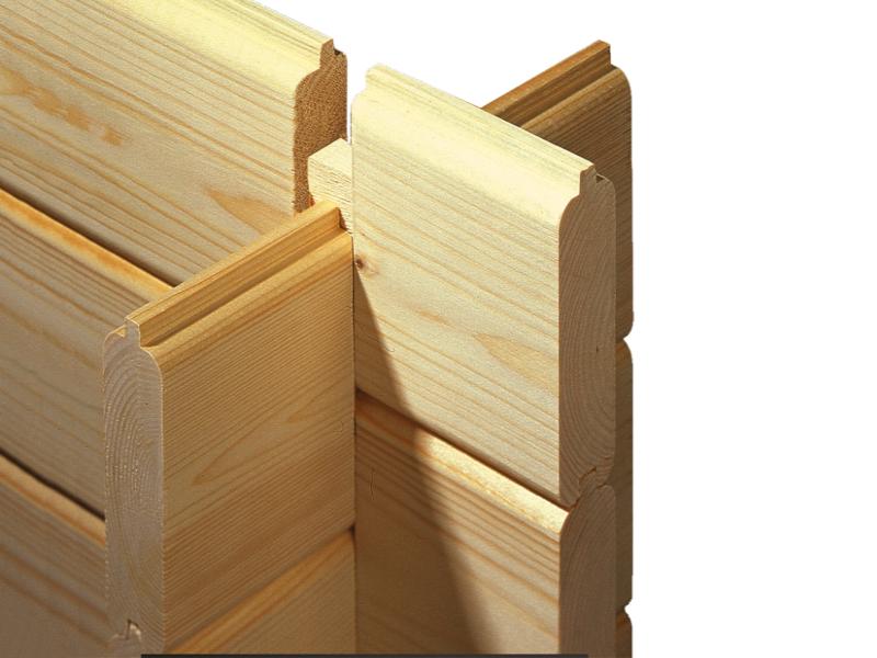 Weka Gartenhaus 110 Gr. 1 Vordach 200 cm