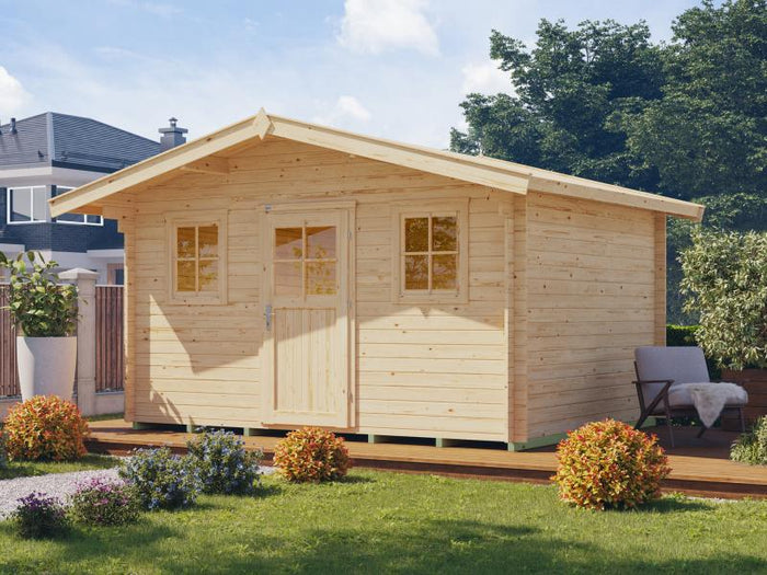 Weka Gartenhaus 110 Gr. 1 Vordach 60 cm